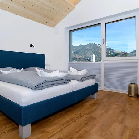 Berg Fux - Neubau Mit 2 Schlafzimmern, Balkon, Panorama Bergblick, Allergikerfreundlich * Sonthofen