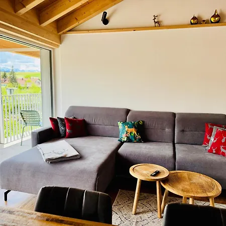 Berg Fux - Neubau Mit 2 Schlafzimmern, Balkon, Panorama Bergblick, Allergikerfreundlich * Зонтхофен